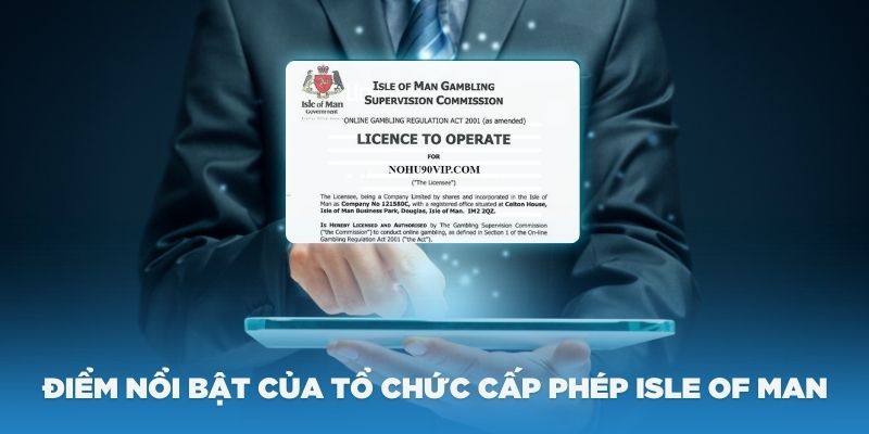 giấy phép hoạt động u888 isle of man